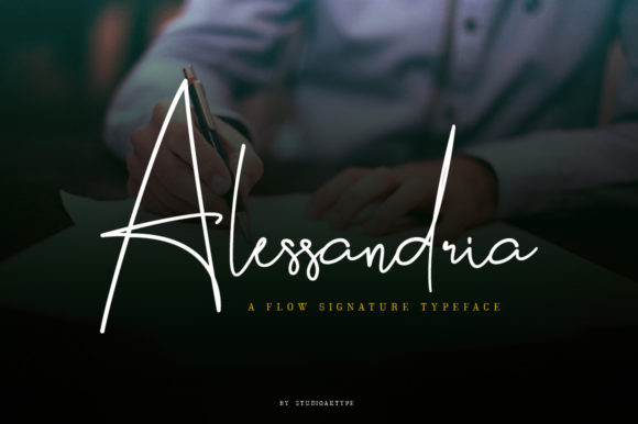 Alessandria: A Script Font for Authentic Branding