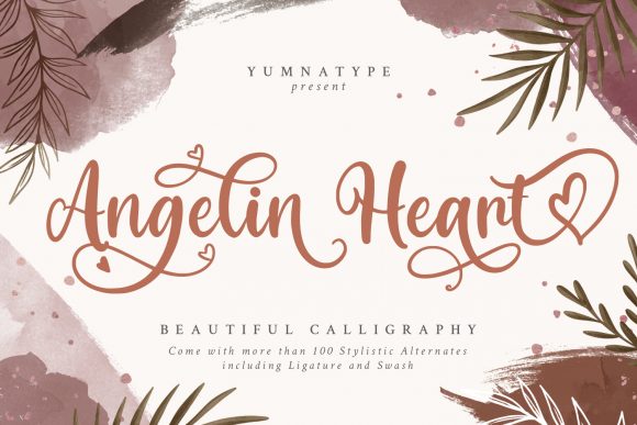 Angelin Heart: The Refined Script Font for Modern Design