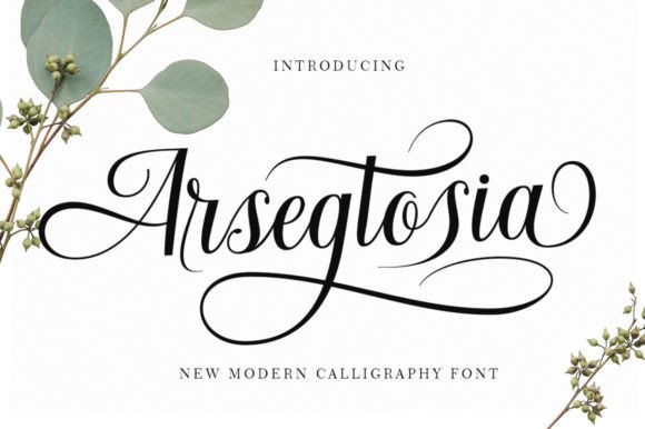 Arsegtosia Script: A Modern Calligraphic Design for Impactful Branding