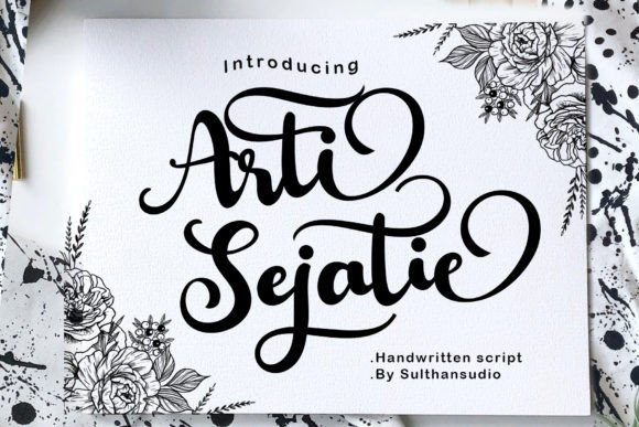 Arti Sejati: Elevating Designs with Expressive Typography