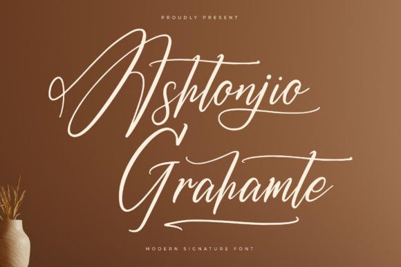 Ashtonjio Grahamte: Elevating Your Design with Luxury Script
