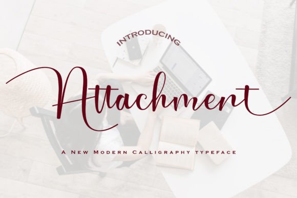 Attachment: Elevate Your Design with Elegant Script