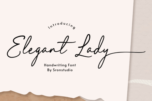 Elegant Lady: The Script Font for Timeless Design