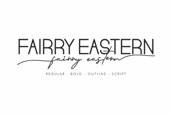 Elevate Your Designs with the Fairry Eastern Font Duo