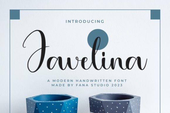 Javelina: The Handwritten Font for Modern Branding