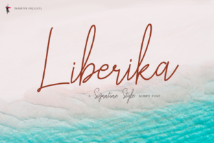 Liberika: Elevating Your Visual Design with Signature Script