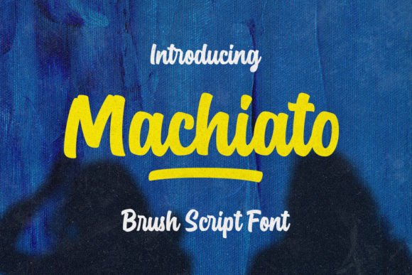Machianto: A Bold Brush Script for Dynamic Design