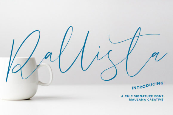 Rallista: The Script Font for Elegant, Modern Design