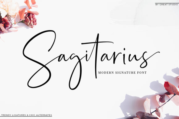 Sagitarius: Elevating Design with Signature Typography