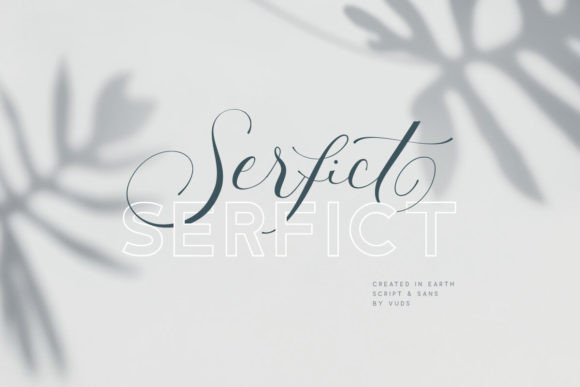 Serfict: The Modern Font Duo for Elevated Design