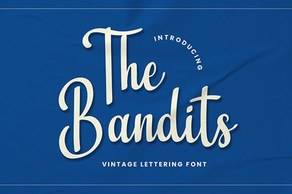 The Bandits Font: A Timeless Script for Modern Design