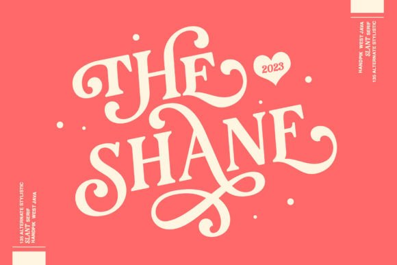 The Shane: An Enchanting Script Font for Modern Design