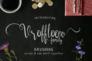 Vroffloow: The Modern Typeface for Elegant Design