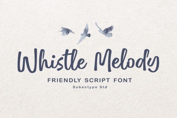 Whistle Melody: Elevating Design with Elegant Typography